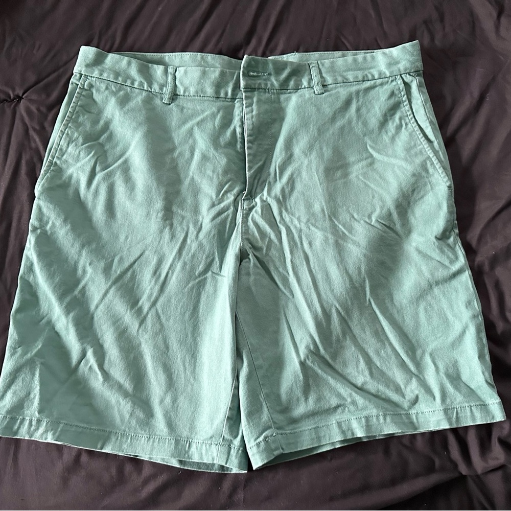 Men's Green Casual Shorts
